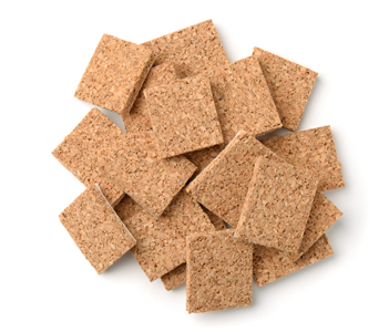 Adhesive Pads - Natural Cork Pads